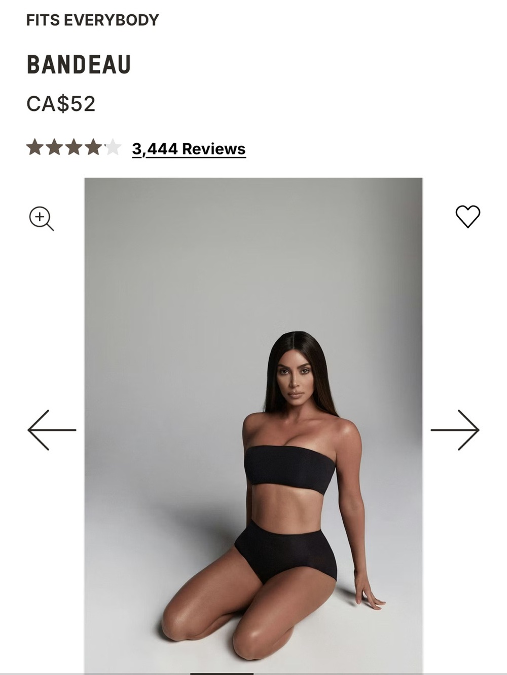 SKIMS Fits Everybody Bandeau